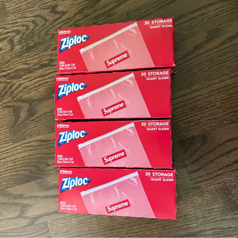 Ziploc Supreme Storage Bags - lot of 4